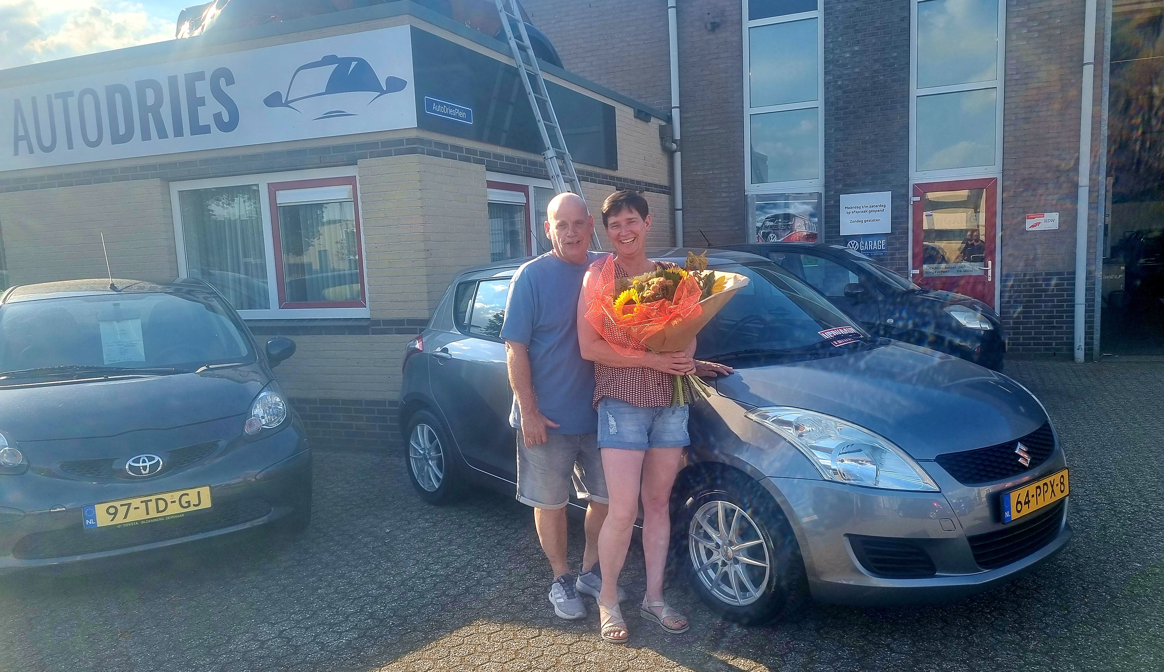 Blije klant bij Auto Dries Aalten