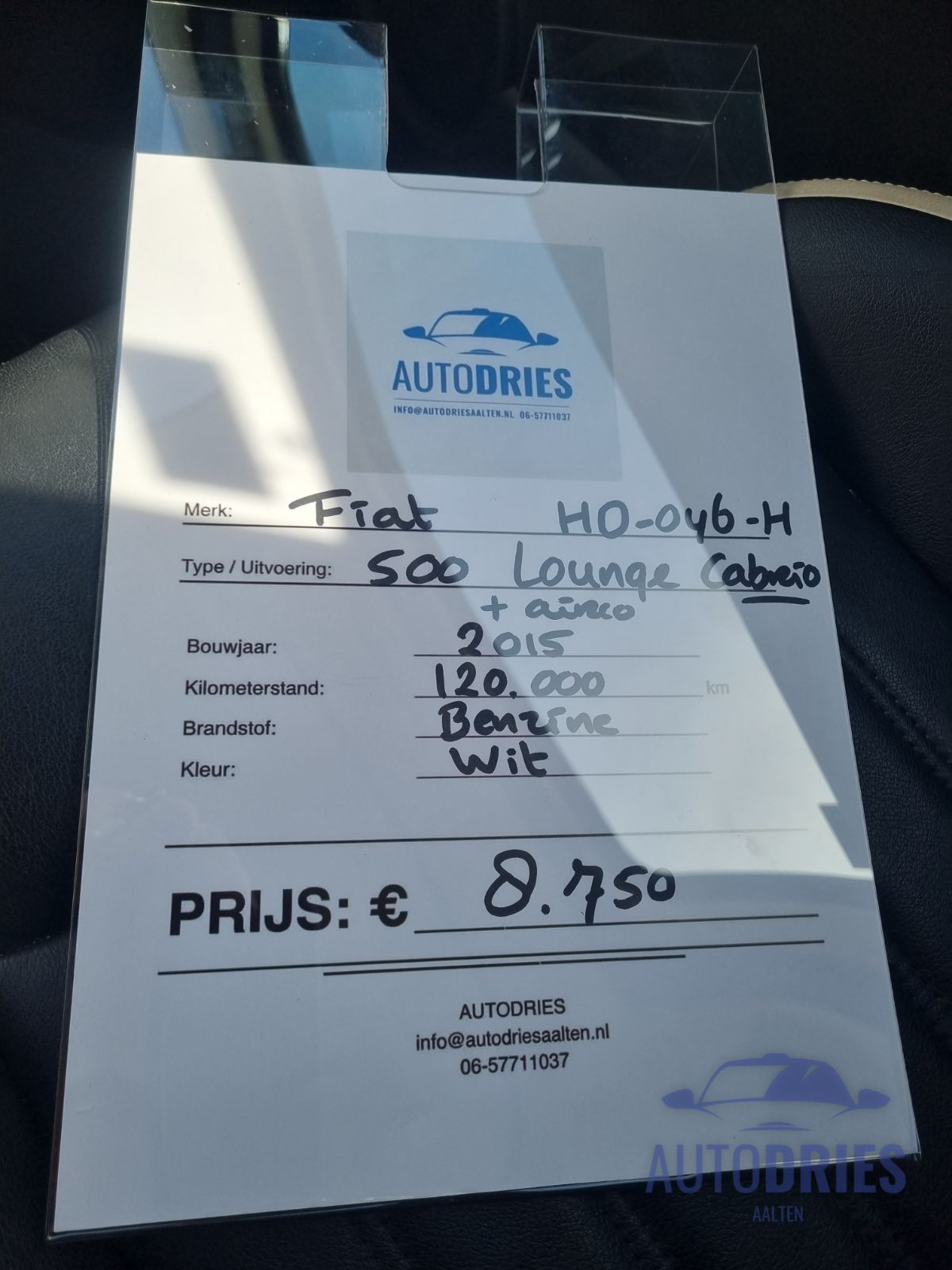 Fiat 500 1.2 Cabrio Lounge